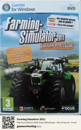 Farming Simulator 2011 Computer, France box front