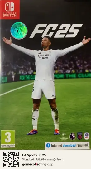 EA Sports FC 25 Nintendo Switch, Germany box front