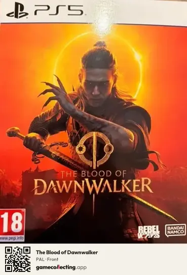 The Blood of Dawnwalker PlayStation 5, PAL box front