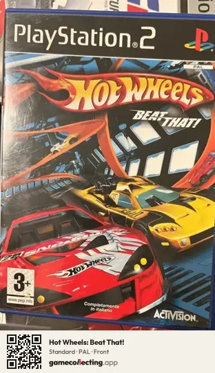 Hot Wheels: Beat That! PlayStation 2, PAL box front