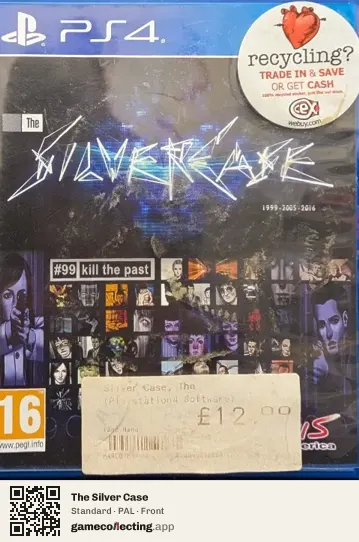 The Silver Case PlayStation 4, PAL box front