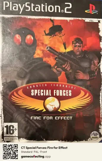 CT Special Forces: Fire for Effect PlayStation 2, PAL box front
