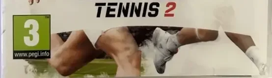 Grand Slam Tennis 2, the PEGI square on its front