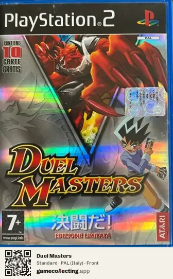 Duel Masters PlayStation 2, Italy box front