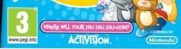 Zhu Zhu Pets, the PEGI square on its front