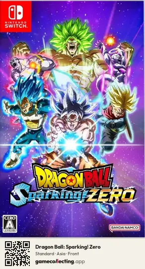 Dragon Ball: Sparking! Zero Nintendo Switch, Asia box front