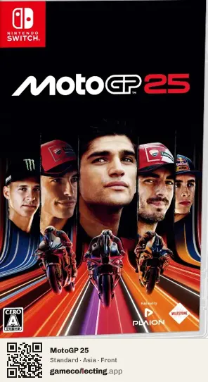 MotoGP 25 Nintendo Switch, Asia box front