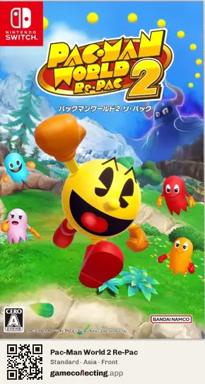 Pac-Man World 2 Re-Pac Nintendo Switch, Asia box front