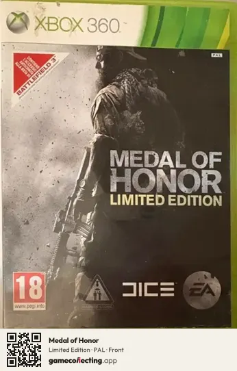 Medal of Honor Xbox 360, PAL box front