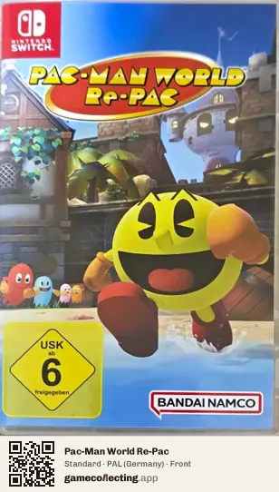 Pac-Man World Re-Pac Nintendo Switch, Germany box front