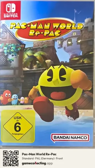 Pac-Man World Re-Pac Nintendo Switch, Germany box front