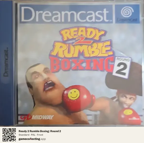 Ready 2 Rumble Boxing: Round 2 Sega Dreamcast, PAL box front