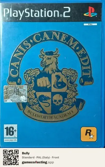 Bully PlayStation 2, Italy box front