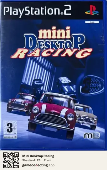 Mini Desktop Racing PlayStation 2, PAL box front
