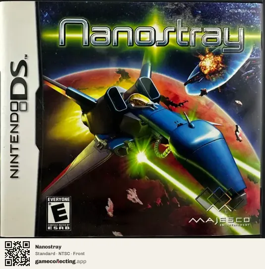 Nanostray Nintendo DS, NTSC box front
