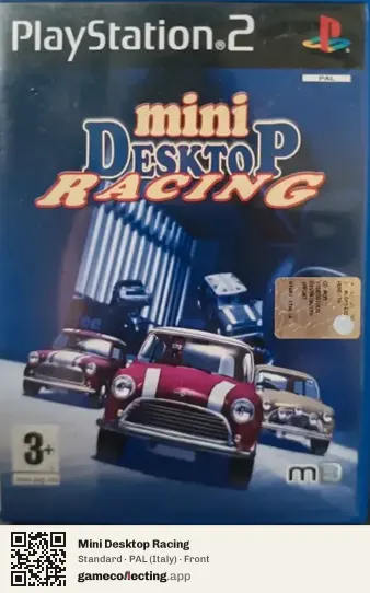 Mini Desktop Racing PlayStation 2, Italy box front