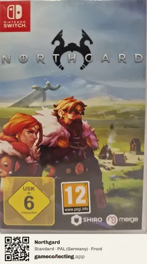 Northgard Nintendo Switch, Germany box front