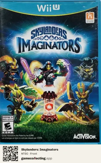 Skylanders: Imaginators Nintendo Wii U, NTSC box front