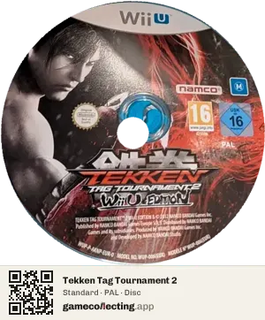 Tekken Tag Tournament 2 Nintendo Wii U, PAL disc