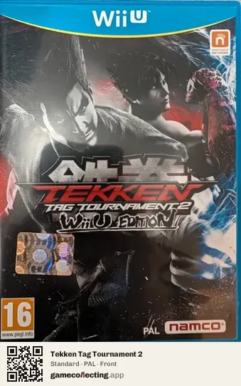 Tekken Tag Tournament 2 Nintendo Wii U, PAL box front