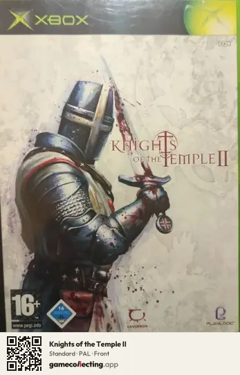 Knights of the Temple II Xbox, PAL box front