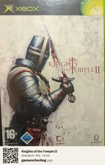 Knights of the Temple II Xbox, PAL box front