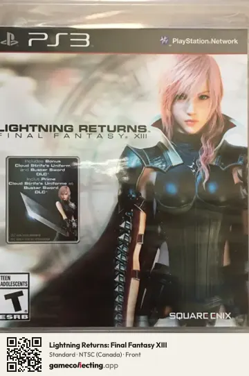 Lightning Returns: Final Fantasy XIII PlayStation 3, Canada box front