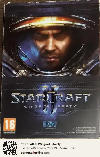 StarCraft II: Wings of Liberty Computer, Spain box front