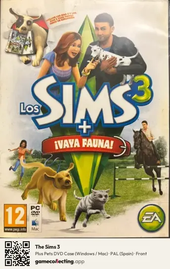 The Sims 3 Computer, Spain box front