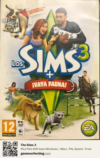 The Sims 3 Computer, Spain box front