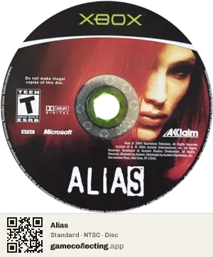 Alias Xbox, NTSC disc