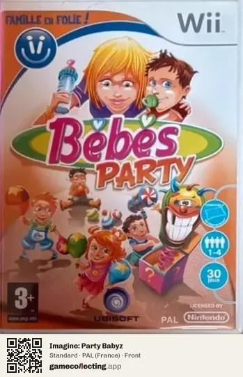 Imagine: Party Babyz Nintendo Wii, France box front