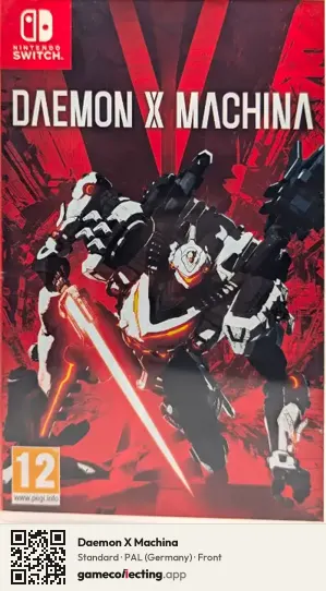 Daemon X Machina Nintendo Switch, Germany box front