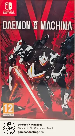 Daemon X Machina Nintendo Switch, Germany box front