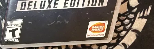 Jump Force, the ESRB box on its front