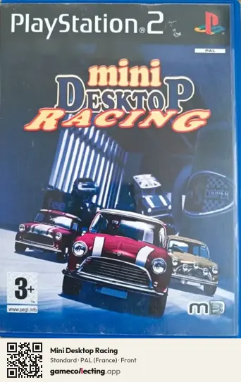 Mini Desktop Racing PlayStation 2, France box front