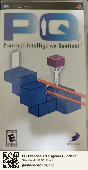 PQ: Practical Intelligence Quotient PlayStation Portable, NTSC box front