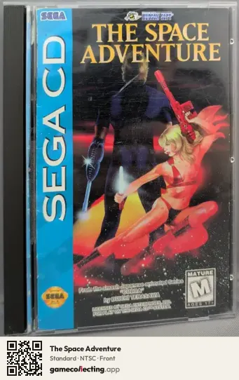 The Space Adventure Sega Mega-CD / Sega CD, NTSC box front