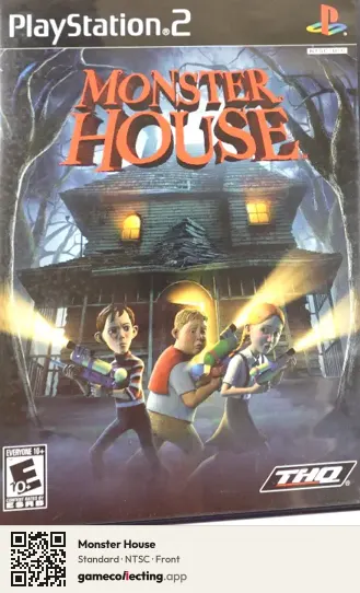 Monster House PlayStation 2, NTSC box front