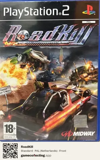 RoadKill PlayStation 2, Netherlands box front