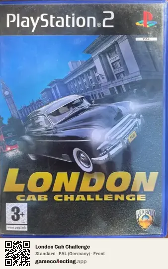 London Cab Challenge PlayStation 2, Germany box front