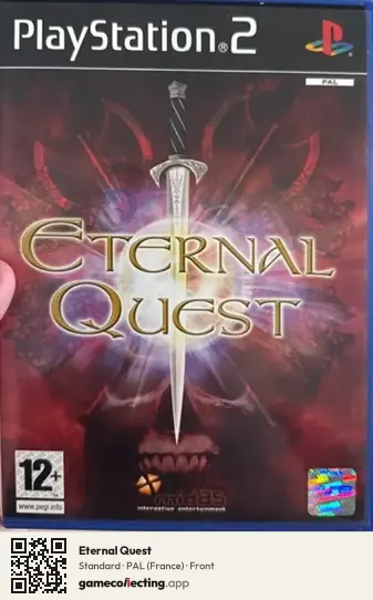 Eternal Quest PlayStation 2, France box front