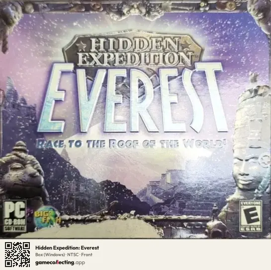 Hidden Expedition: Everest Computer, NTSC box front