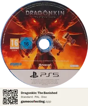 Dragonkin: The Banished PlayStation 5, PAL disc