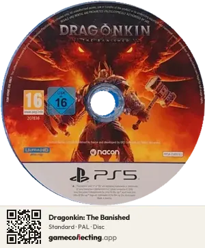 Dragonkin: The Banished PlayStation 5, PAL disc