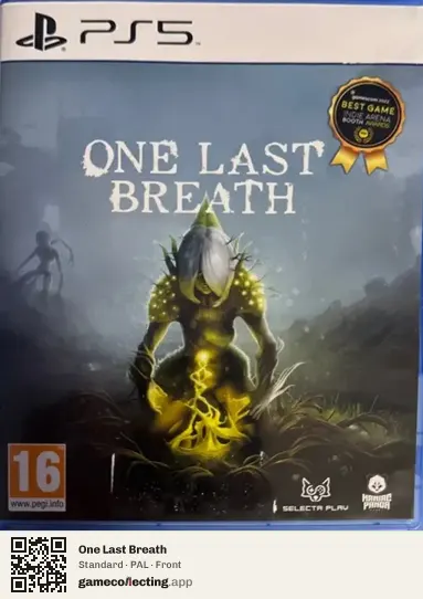 One Last Breath PlayStation 5, PAL box front