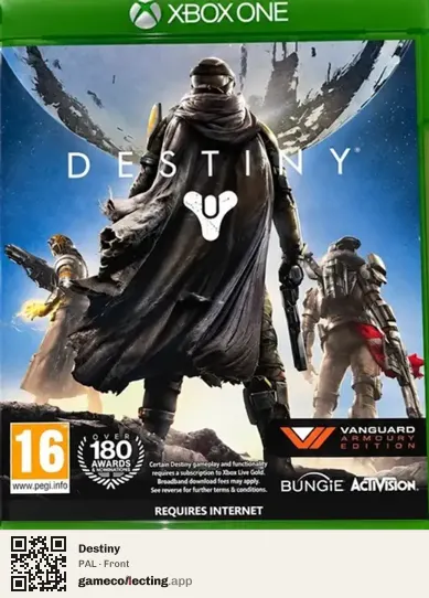 Destiny Xbox One, PAL box front