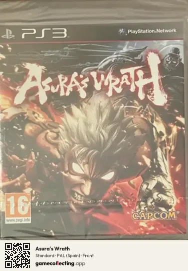 Asura's Wrath PlayStation 3, Spain box front