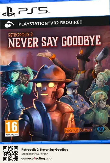 Retropolis 2: Never Say Goodbye PlayStation 5, PAL box front