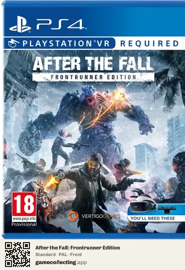 After the Fall: Frontrunner Edition PlayStation 4, PAL box front